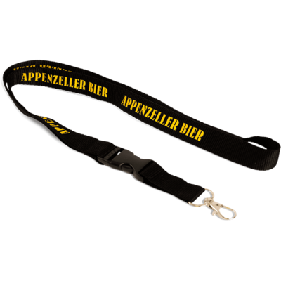 Lanyard schwarz  Appenzellerbier