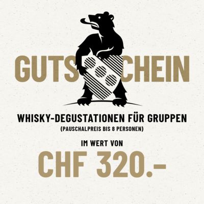 Gutschein Gruppen Whisky-Degustation (bis 8 Personen)