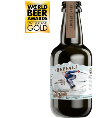 Locher Craft Freefall dunkel alkoholfrei 33cl