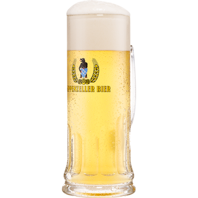 Henkel-Bierglas Classic Seidel 50cl  (Bestelleinheit 1x 6er-Karton)