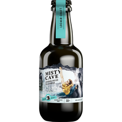 Locher Craft Misty Cave hell alkoholfrei 33cl