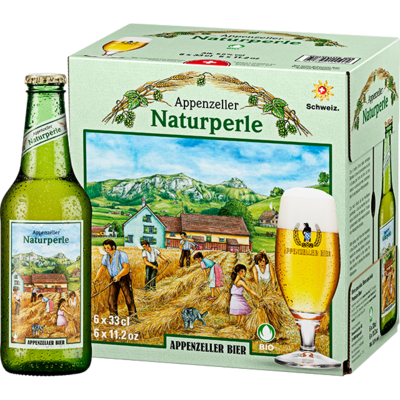 Naturperle Hell Bio Einweg (6x33cl)