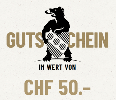 Online-Gutschein CHF 50.00