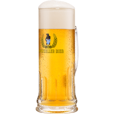 Henkel-Bierglas Classic Seidel 30cl  (Bestelleinheit 1x 6er-Karton)